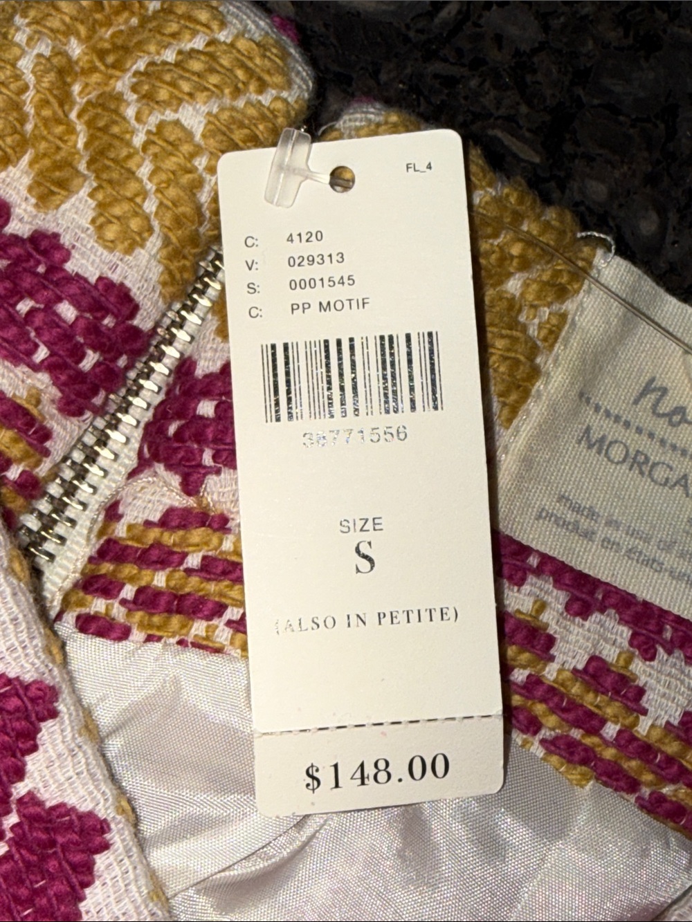 NWT Anthropologie Nomad By Morgan Carper Jacquard Multicolor  Mini Skirt - Picture 6 of 7